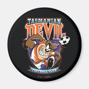 Tasmanian Devil Voetbalclub Logo Magneet