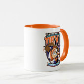 Tasmanian Devil Voetbalclub Logo Mok (Voorkant rechts)