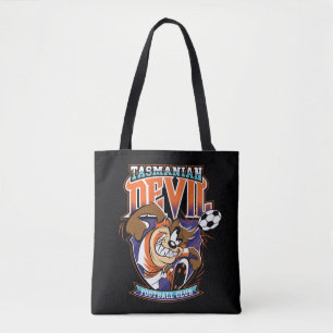 Tasmanian Devil Voetbalclub Logo Tote Bag