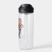 Tasmanian Devil Voetbalclub Logo Waterfles (Achterkant)