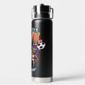 Tasmanian Devil Voetbalclub Logo Waterfles (Achterkant)