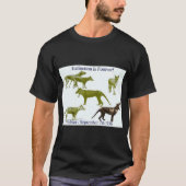Tasmanian Tiger Thylacine Mannen Tee Shirt (Voorkant)