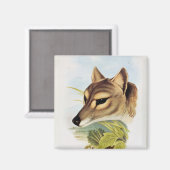 Tasmanian Wolf of Tiger Magneet (Voorkant / Achterkant)