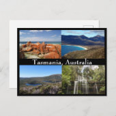 Tasmanie, Australië briefkaart (Voorkant / Achterkant)