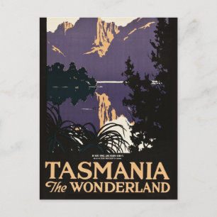 Tasmanië, Australië, Briefkaart