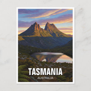 Tasmanië Australië Cradle Mountain Reizen Briefkaart