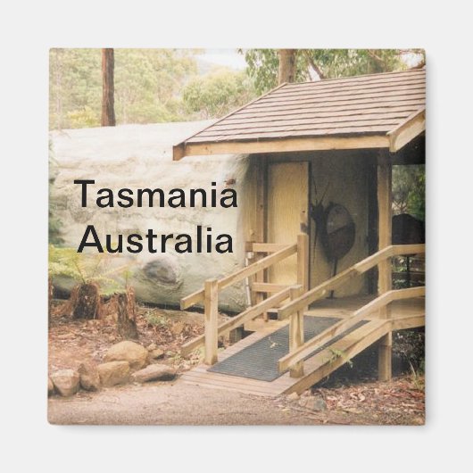 Tasmanië, Australië magneet (Voorkant)