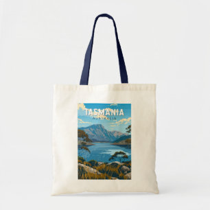 Tasmanië Australië Reizen Kunst Vintage Tote Bag