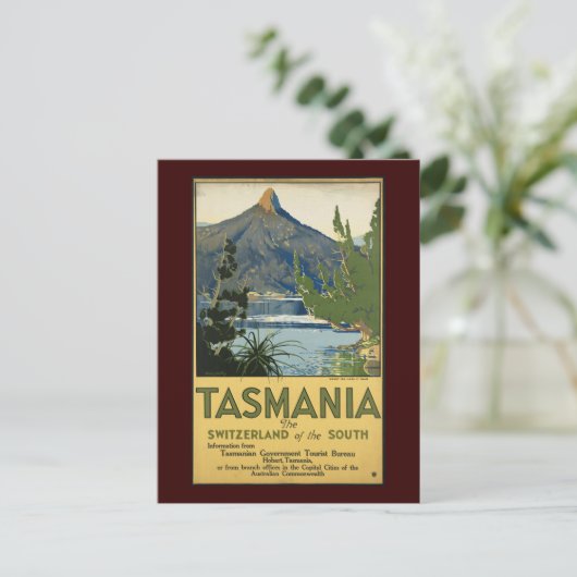 Tasmanie Briefkaart (Staand voorkant)