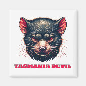 Tasmanië Devil Australia Magneet (Voorkant)