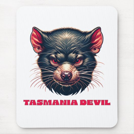 Tasmanië Devil Australia Muismat (Voorkant)