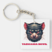 Tasmanië Devil Australia Sleutelhanger (voorkant)