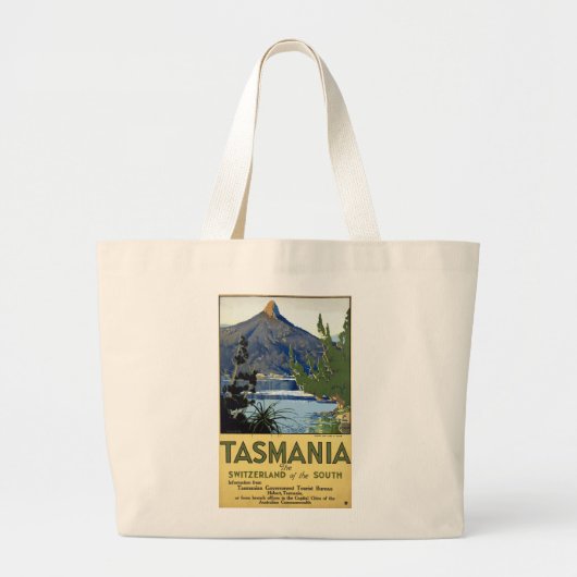 Tasmanie Grote Tote Bag (Voorkant)