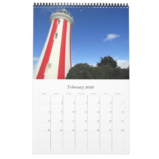tasmanie kalender (Feb 2026)