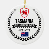 Tasmanie Keramisch Ornament (Voorkant)