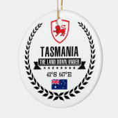 Tasmanie Keramisch Ornament (Links)
