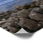 Tasmanië landschap poster (Hoek)