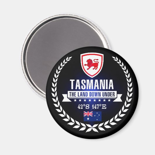 Tasmanie Magneet (Voorkant / Achterkant)