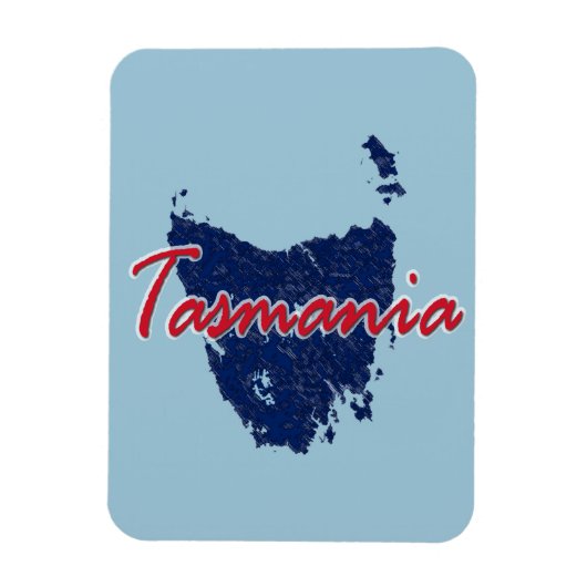Tasmanie Magneet (Verticaal)