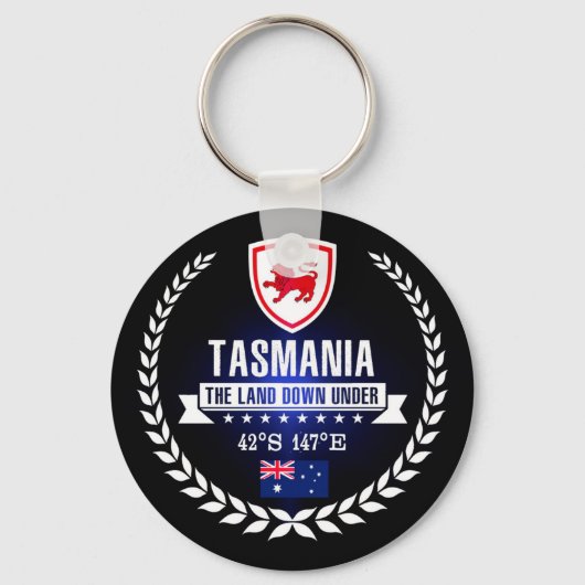 Tasmanie Sleutelhanger (Voorkant)