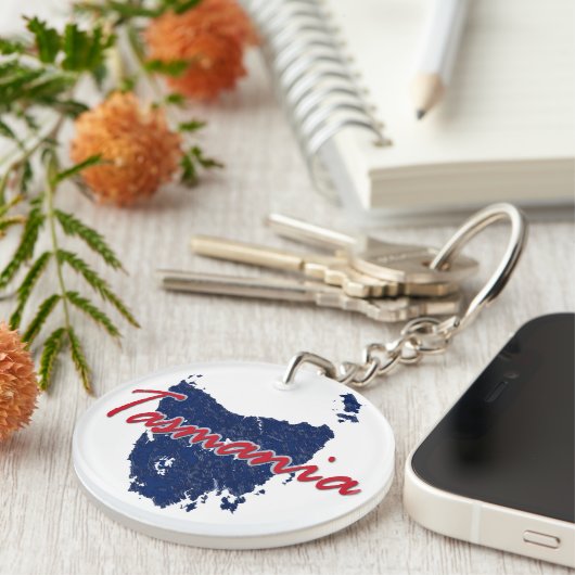 Tasmanie Sleutelhanger (Voorkant Rechts)