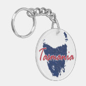 Tasmanie Sleutelhanger (Voorkant Links)