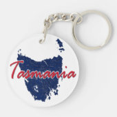 Tasmanie Sleutelhanger (Achterkant)