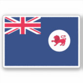 Tasmanie Sticker (Voorkant)