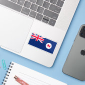 Tasmanië vlag, Gemenebest van Australië Sticker (Laptop met iPhone)