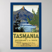 Tasmanie "Zwitserland van het zuiden" Poster (Voorkant)