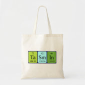 Tasmin periodieke lijstnaam canvas tas (Voorkant)