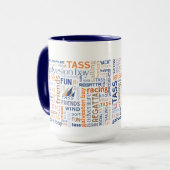 TASS Sailing Words Coffee Mug Mok (Voorkant links)