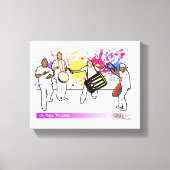 Tassa Band, Trinidad & Tobago Canvas Afdruk (Voorkant)