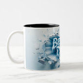 Tasse 2 Best dad-kleuren Tweekleurige Koffiemok (Links)