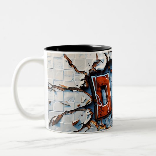Tasse 2 Best dad-kleuren Tweekleurige Koffiemok (Links)
