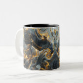 Tasse 2 Ethereal Dance Of Light-kleuren, Enchanti Tweekleurige Koffiemok (Voorkant links)