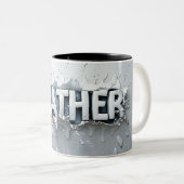 Tasse 2 Father-kleuren Tweekleurige Koffiemok (Voorkant rechts)