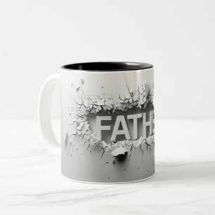 Tasse 2 Father-kleuren Tweekleurige Koffiemok