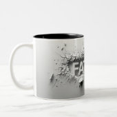Tasse 2 Father-kleuren Tweekleurige Koffiemok (Links)
