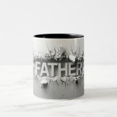 Tasse 2 Father-kleuren Tweekleurige Koffiemok (Center)