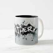 Tasse 2 Father-kleuren Tweekleurige Koffiemok (Voorkant rechts)