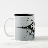 Tasse 2 Father-kleuren Tweekleurige Koffiemok (Links)