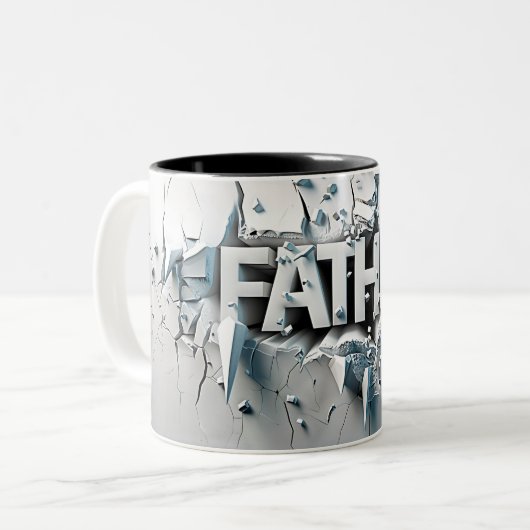 Tasse 2 Father-kleuren Tweekleurige Koffiemok (Voorkant links)