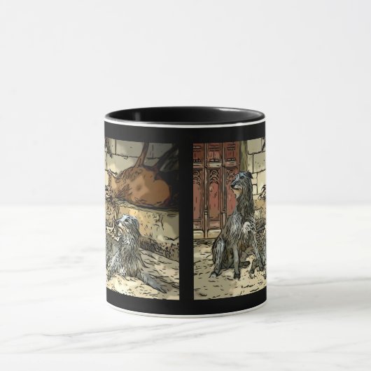Tasse 2 Kleur Jacht Mok (Midden)