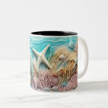 Tasse 2 Kleuren Under the sea Mug, Ocean Vibes Dr.