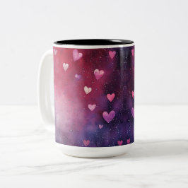 Tasse 2 Personalized Valentine Coffee Mug Tweekleurige Koffiemok
