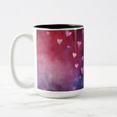 Tasse 2 Personalized Valentine Coffee Mug Tweekleurige Koffiemok (Links)