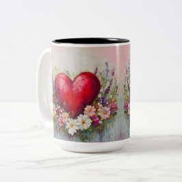 Tasse 2 Personalized Valentine Coffee Mug Tweekleurige Koffiemok