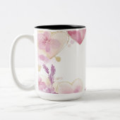 Tasse 2 Personalized Valentine Coffee Mug Tweekleurige Koffiemok (Links)