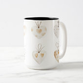 Tasse 2 Personalized Valentine Coffee Mug Tweekleurige Koffiemok (Voorkant rechts)